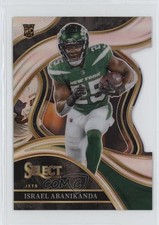 2023 Panini Select Club Level Silver Prizm Die-Cut Israel Abanikanda #267 1eh5