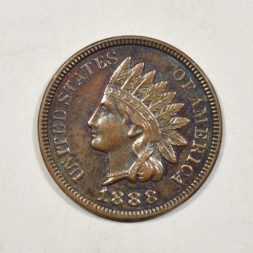 1888 INDIAN HEAD CENT ~ NICE SHARP BU UNCIRCULATED! INV#2