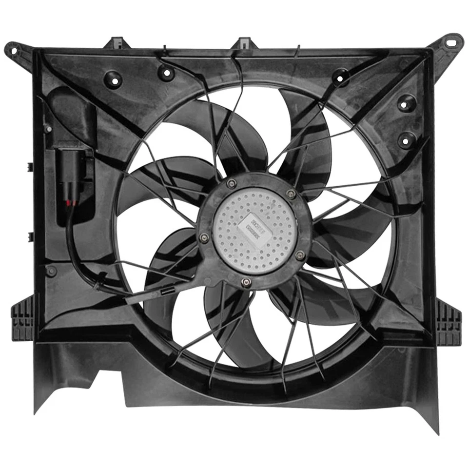 Radiator Cooling Fan Assembly For Volvo XC90 2003-2010 2011 2012 2013 2014 - Imagem 2 de 4