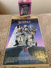 1989 Milton Bradley BEETLEJUICE MOVIE POSTER 500 PIECE JIGSAW PUZZLE Complete