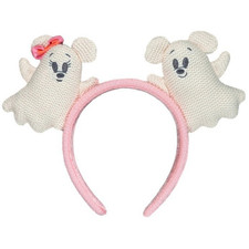 Disney Parks Halloween Ghost Mickey And Minnie Mouse Ear Headband