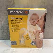Medela Manual breast pump with Flex Shields Harmony Single Hand New SEALED