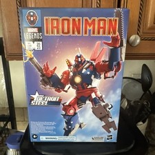 HASBRO PULSE EXCLUSIVE MARVEL LEGENDS SERIES IRON MAN DETROIT STEEL  Avengers
