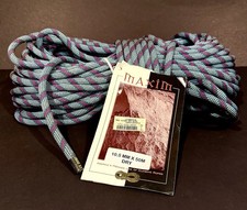 NWT New With Tags New England Maxim Climbing Dry Rope 10.5mm X 50M
