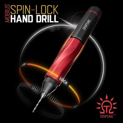 DSPIAE: Spin-Lock Hand Drill - MOBIUS - AT-MHD - Bit Set Options
