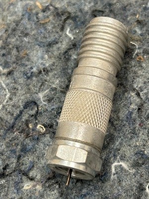 Thomas & Betts PL11QS F Male RG11QS Plenum Connector, 1 Connector