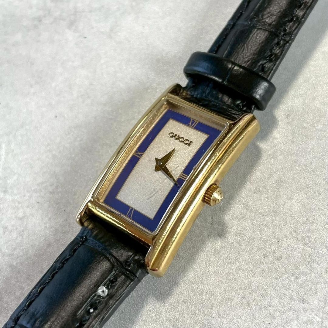 Gucci 2600L Roman Rectangular Watch Stainless Ste… - image 7