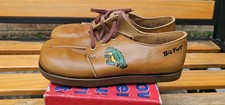 Vintage 1970s Buster Brown Big Foot Children's Leather Shoes   Size 3C   NOS