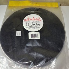 1 Pack of 25 - 8.5" - Favor Tulle Circles Home Sweet Home Wedding USA