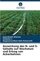 Jayprakash Sharma (U. A.) | Auswirkung Des N- Und S-Gehalts Auf Wachstum Und...