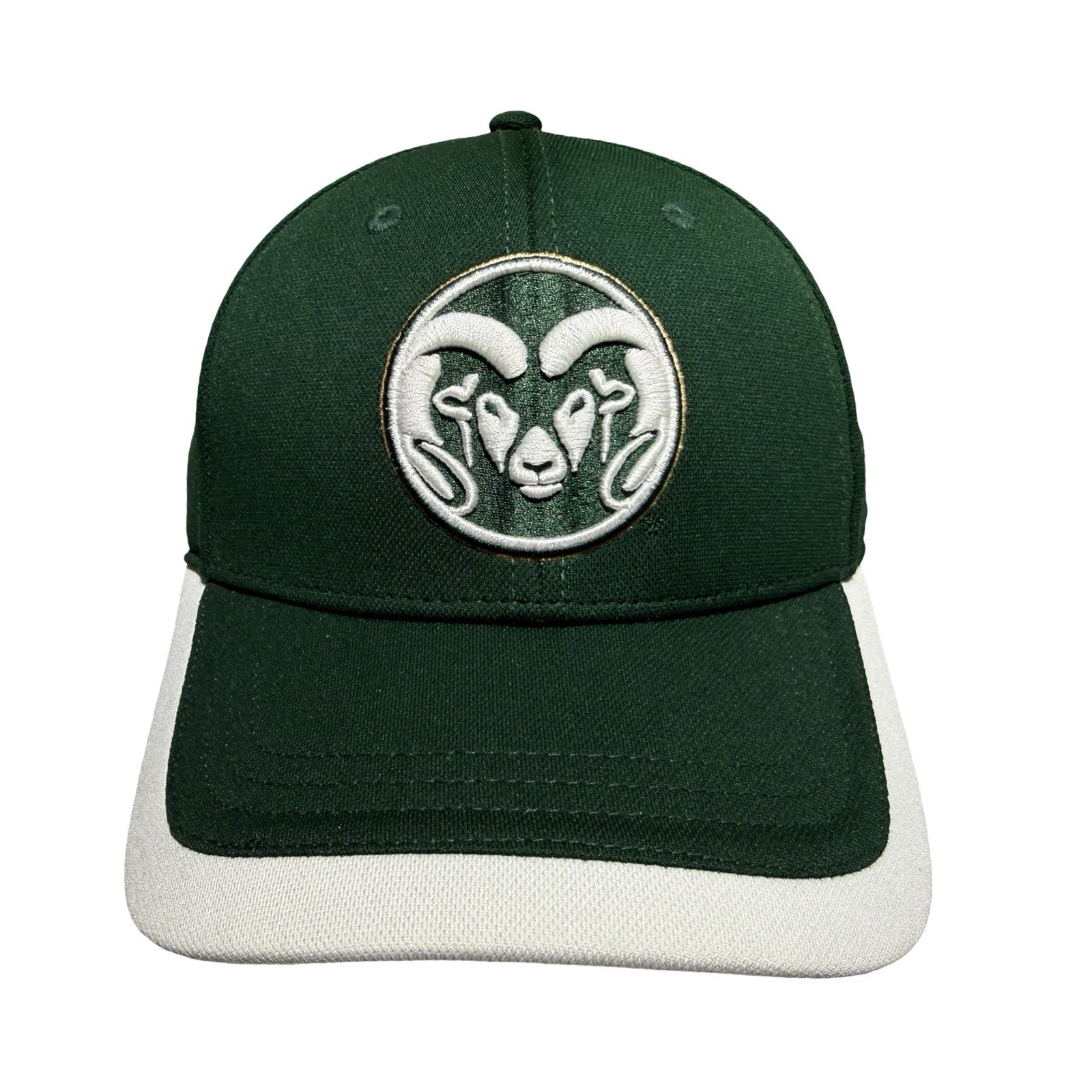 Colorado State Rams NCAA Under Armour Men’s Adjustable Hat Cap Green & White
