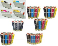 Pack Cartouches encre non-OEM pour epson T1281 T1282 T1283 T1284 Stylus S SX