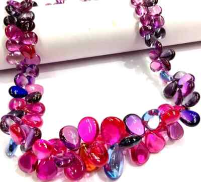 AAAA+ QUALITY Extremely Beautiful Pinkish Purple Beads Smooth Gemstone Beads.