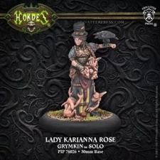 Hordes Grymkin Lady Karianna Rose Privateer Press PIP76026