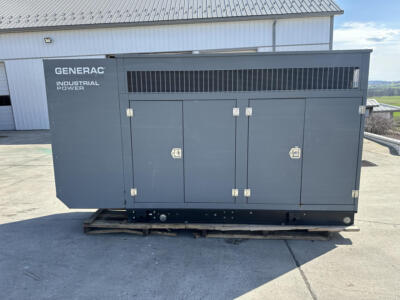 #ad 130 kW Generac Natrual Gas Gen Set Sound Attenuated Enclosure Year 2015... $17500.00