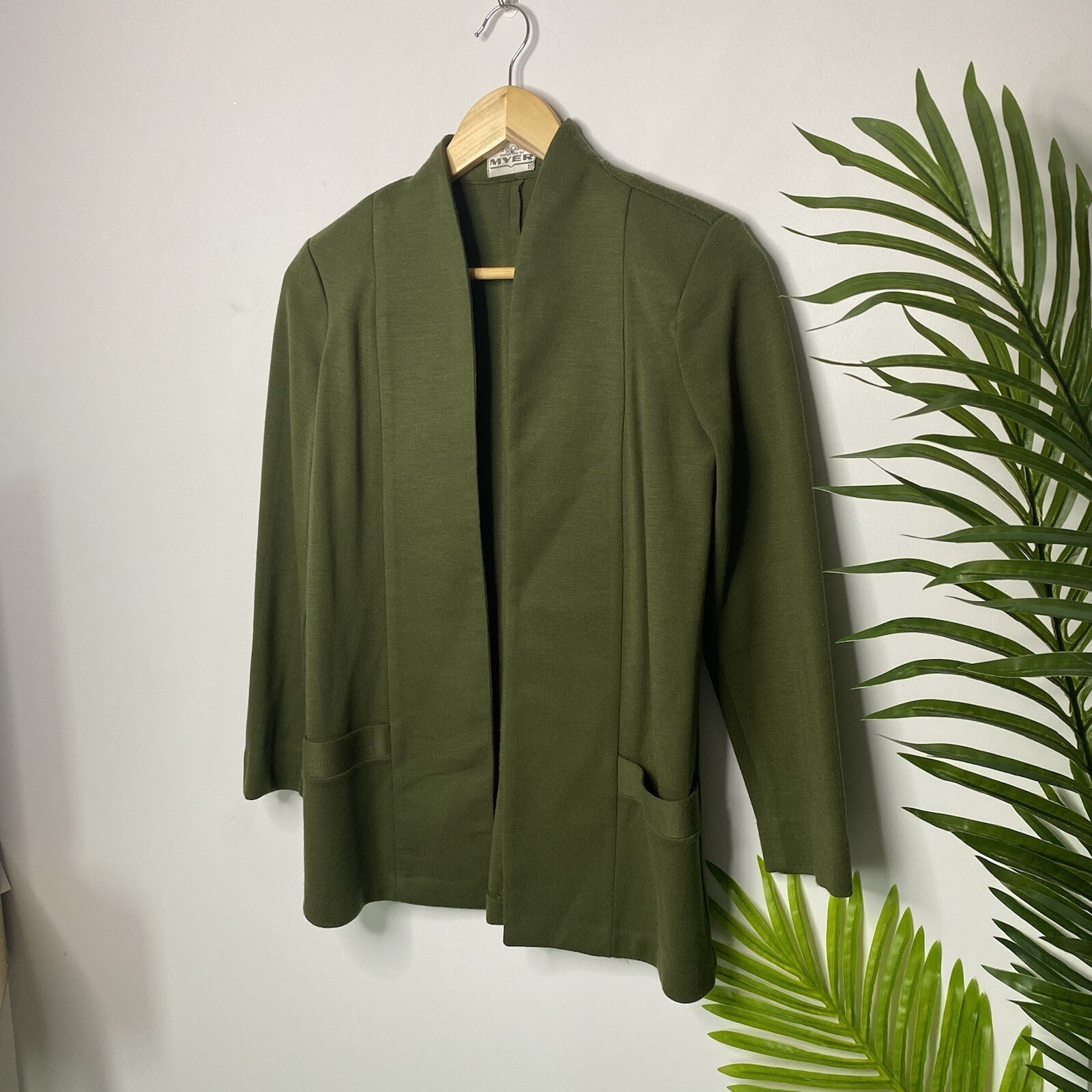 olive green cardigan jacket open AUS | eBay