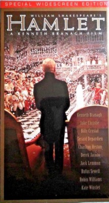 HAMLET SHAKESPEARE VHS 2 TAPES BOXED WIDESCREEN  BRANAGH NEW SEALED NOW $12.95 