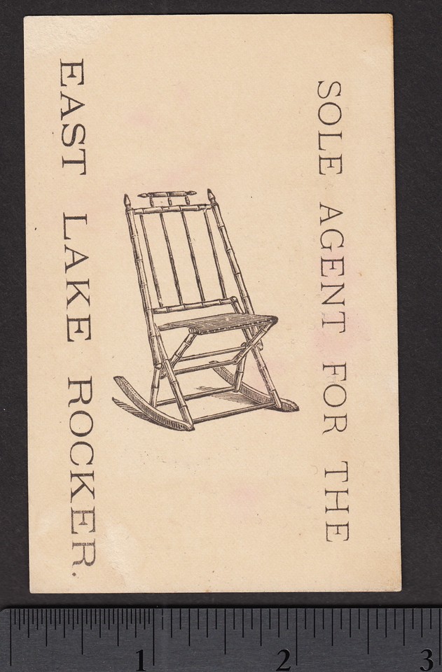 East Lake Rocker 1800's Furniture Providence RI Eastlake Victorian