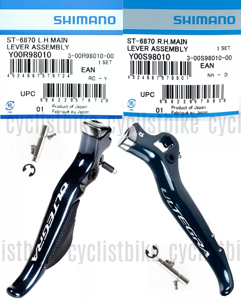 Lever Assembly Only Shimano Ultegra Di2 ST 6870 Left Right Main Shifter brake