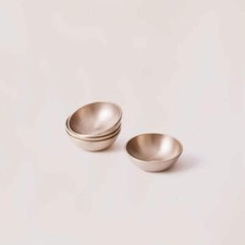 Bronze Kansa Dip Bowl, 1.5" - Set of 4