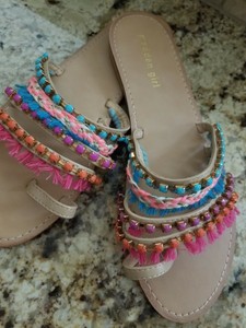 madden girl bling sandals