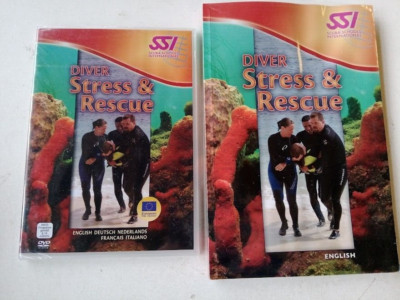 SSI Stress and Rescue Diving Handbuch und DVD Set