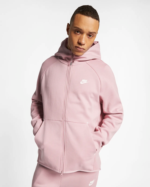 mens pink nike tech fleece
