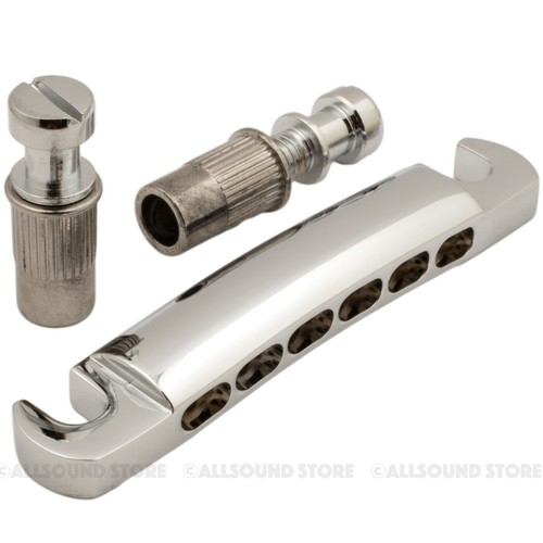12 String Stop Bar Tailpiece for Import Guitar Epiphone, Ibanez Metric Studs NEW - Picture 3 of 6