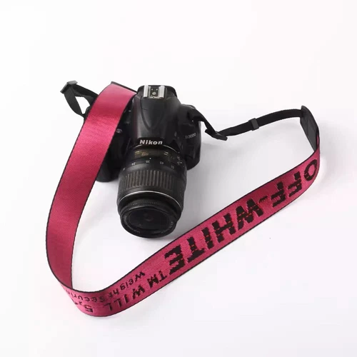 OFF-WHITE Camera Neck Shoulder Strap Belt For SLR/DSLR Canon Sony Nikon Pentax - Picture 3 of 15
