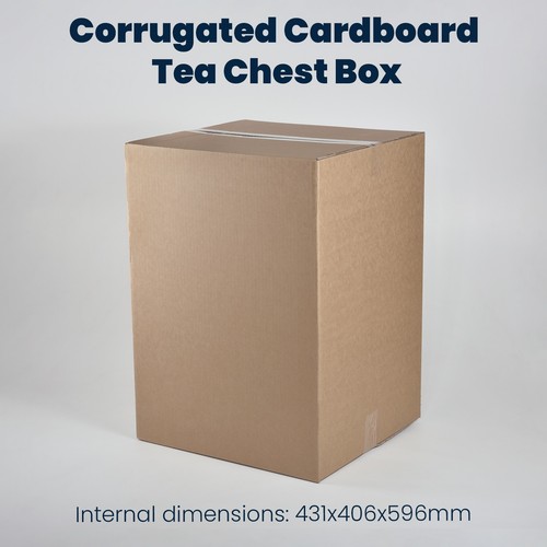 10x Large Moving Cardboard Boxes 43x40x59cm Heavy Duty Cartons – Fast Dispatch - Picture 2 of 3