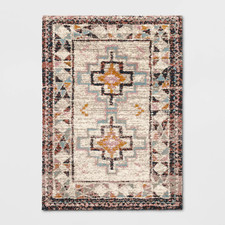 5'x7' Indoor Geometric Shag Woven Rug - Opalhouse