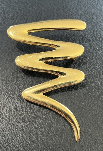 Nice Vintage Gold Tone Pin Brooch - 第 1/2 張圖片