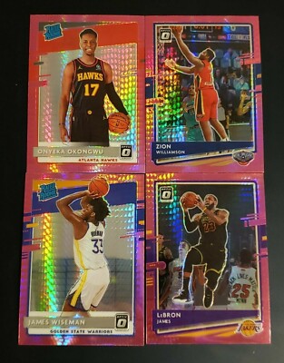 2020-21 Donruss Optic Basketball HYPER PINK PRIZMS with Rated Rookies You Pick