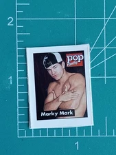  1994 POP ROCKY MARKY MARK WAHLBERG SMALL STICKER GERMAN MAGAZINE INSERT