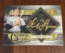 2022 Topps Five Star - Golden Graphs #GG-FL Fred Lynn /40 (AU)