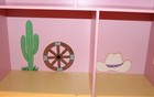 Cowgirl Western Theme Bookcase/Book Shelf /Display Case — photo 2