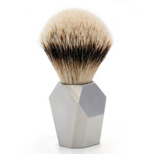 Deco Stainless Shaving Brush - by Rex Supply Co.
