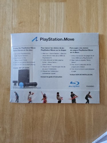 Playstation Move Demo Disc Sony Playstation 3 PS3 Factory Sealed NEW - Picture 2 of 2