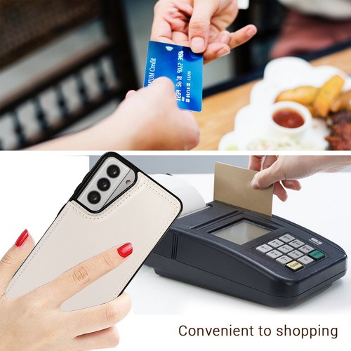 Leather Card Slot Wallet Case Cover Kickstand For Samsung Galaxy A13 A33 A53 A73 - Picture 75 of 81
