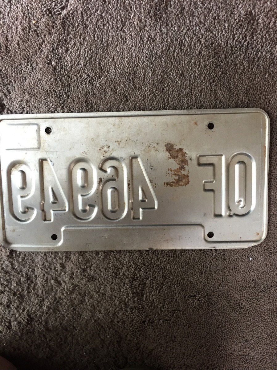 1996 Georgia License Plate - QF 46949 - Nice! | eBay
