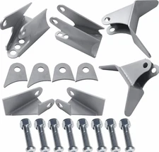 airmaxxx Triangulated 4 Link Brackets Only Weld On Steel Air Ride Suspension