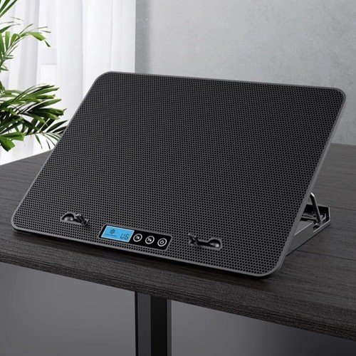 5 Angle Adjustable Laptop Cooling Pad Notebook Stand for 13-18 inch - Photo 3/19