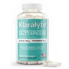 Klaralyte Buffered Electrolyte Salt Capsules, 300 Capsules Value Size, Sodium