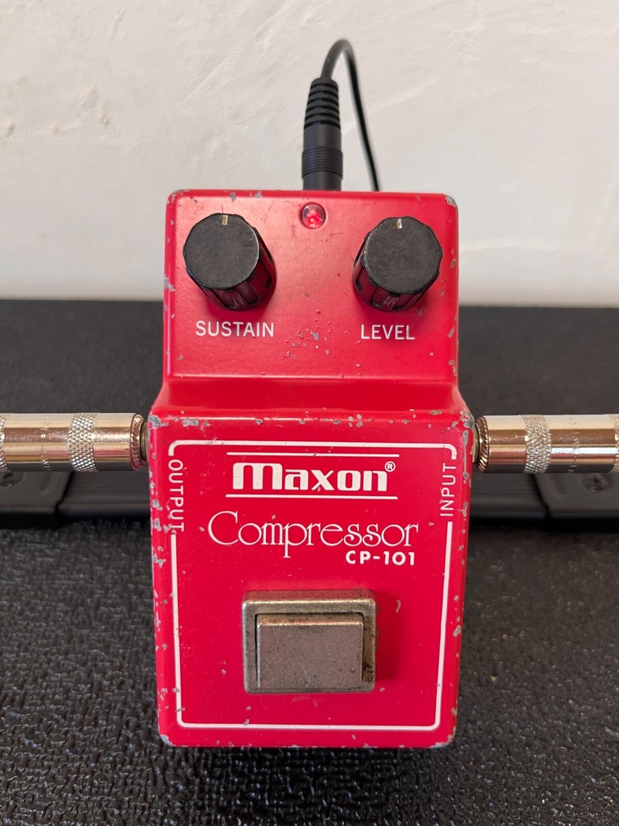 Maxon Compressor CP-101 赤 MAXON Compressor CP-101 Guitar Effect Pedal Made in Japan