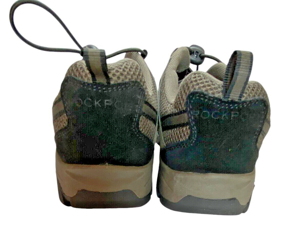 SAOLA Scarpe da trekking Rockport Faulkner Shandal in pelle a rete da uomo US 9M EUC