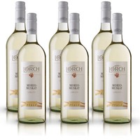 Lorch Morio Muskat Qba, Lieblich, Sortenreines Weinpaket (6X1,0L)