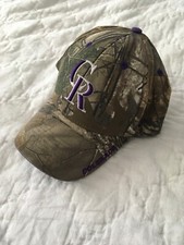 Youth Colorado Rockies Hat MLB Strapback Cap