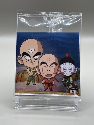 Dragon Ball Super Seal Krillin Tenshinhan Chocolate Wafers Bandai Anime Japan