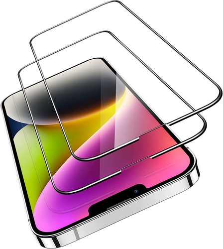 2X 6D Schutzglas für iPhone 16 15 14 Pro Max Display Panzerfolie Full Screen 9H - Picture 2 of 9