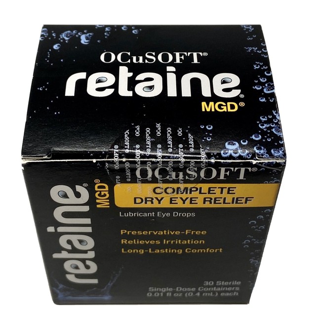 OCuSOFT Retaine MGD Ophthalmic Emulsion Eye Drops 30 SingleDose Containers for sale online eBay